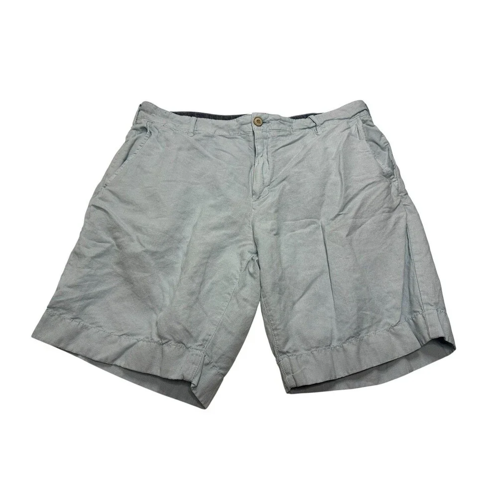 Men's Faherty Malibu Linen Shorts 8.5
